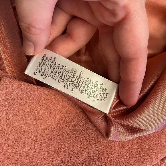 NEW Adrianna Papell Pink Crepe Sheath Dress 8 - Picture 5 of 5